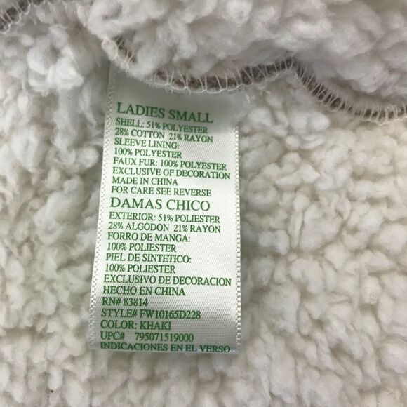 GreenTea sherpa lined jacket size sm‎ - Picture 4 of 4